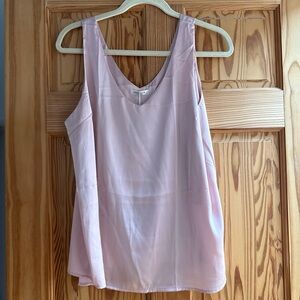 Light Pink Sleeveless Top